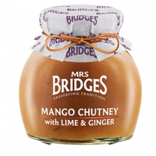 Mrs Bridges Mango Chutney With Lime & Ginger 290g