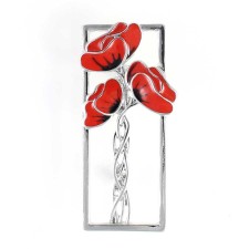 Lila Mackintosh Poppy Brooch