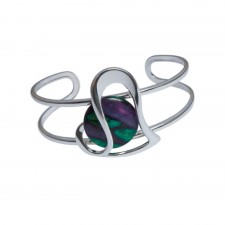 Heathergems Bell Heart Bangle