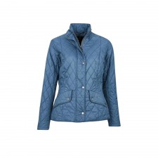 Barbour Flyweight Cavalry Ladies Jacket in China Blue
