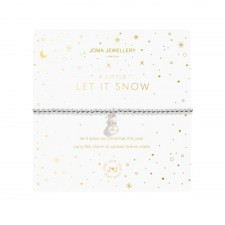 Joma Jewellery Christmas A Little 'Let It Snow' Bracelet