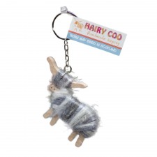 Hairy Coo Handmade Highland Cow Keyring- Glen