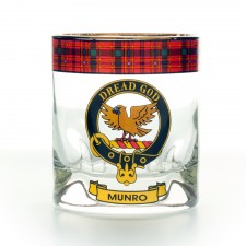 Munro Clan Whisky Glass