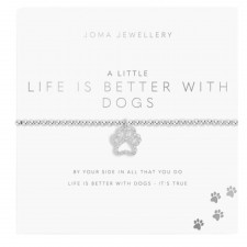 Joma Jewellery A 'Life is Better with Dogs' Bracelet