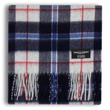 Gretna Green Douglas Navy Tartan Cashmere Scarf