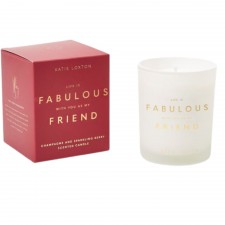Katie Loxton 'Life Is Fabulous' Sentiment Candle