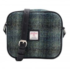 Harris Tweed 'Almond' Mini Bag in Moss Green