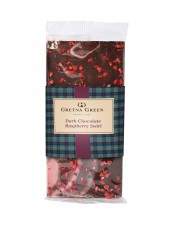 Gretna Green Dark Chocolate Raspberry Swirl Bar 100g