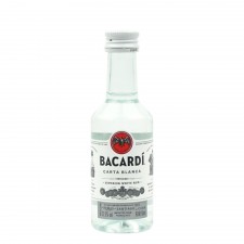 Bacardi Carta Blanca Rum 5cl