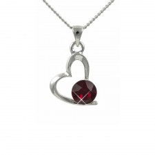 Lila Large Adoration Pendant in Siam
