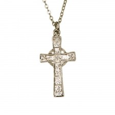 Art Pewter Iona Cross Small Pendant