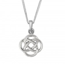 Hamilton & Young Celtic Knot Silver Pendant Fiona