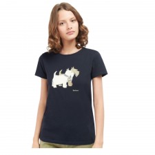 Barbour Highlands T-Shirt in Navy