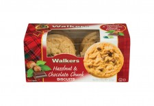 Walkers Hazelnut and Chocolate Chunk Biscuits 150g