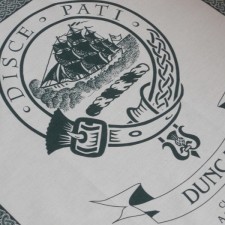 Duncan Clan Crest Tea Towel