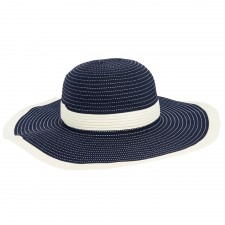 Barbour Ladies Reef Packable Navy Sun Hat