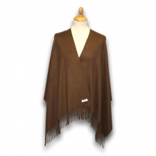 Lona Scott 100% Cashmere Stole in Camel Vicuna