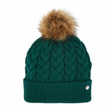 Joules Elena Cable Hat in Teal