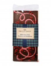 Gretna Green Milk Chocolate Prosecco & Raspberry Bar 100g