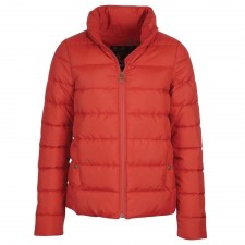 Barbour Hinton Ladies Quilted Jacket in Flaming Red UK 8