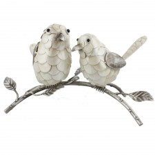 Country Living Pair of Birds on a Branch