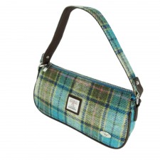 Harris Tweed Duchray Bag in Turquoise Tartan