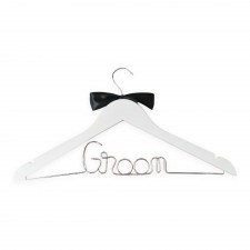 Gretna Green Groom Wedding Hanger With Wire Lettering