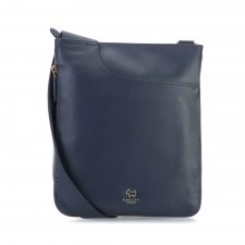 Radley Pockets Medium Zip-Top Cross Body Bag in Ink Blue