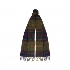 Barbour Galingale Scarf in Classic Barbour Tartan
