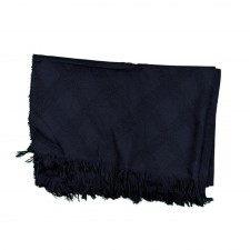 Daks Diego Navy Cashmere And Silk Stole