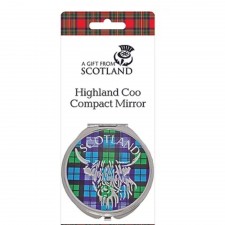 Highland Coo Compact Mirror