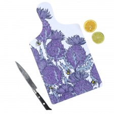 Gillian Kyle Scottish Thistles Chopping Board