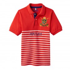 Joules Boys HARRY Polo Shirt in Red - 9-10 Years