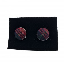 Ingles Buchan Maclachlan Clan Tartan Cufflinks