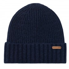 Joules Bamburgh Knitted Hat in French Navy