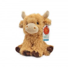 Keel Toys Keeleco Shaggy Cow 18cm