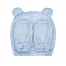 Katie Loxton Blue Baby Hat and Mittens Set (Boxed)