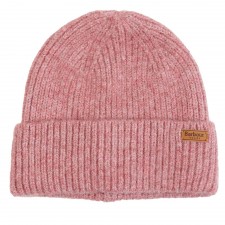 Barbour Ladies Pendle Beanie in Pink