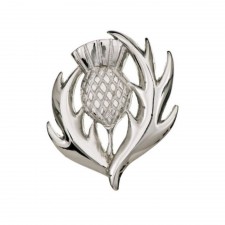 Art Pewter Small Thistle Brooch