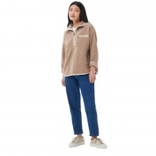 Barbour Ladies Mersea Overlayer in Light Trench