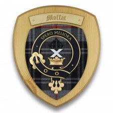 Moffat Clan Crest Wall Plaque