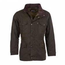 Barbour Sapper Wax Jacket in Olive UK S
