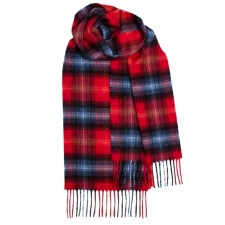 Lochcarron Ruby Tartan Cashmere Scarf