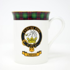 Lindsay Clan Crest Mug