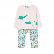 Joules Baby Poppy Organic Cotton Set