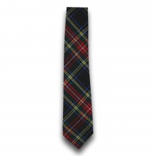 Black Stewart Tartan Tie
