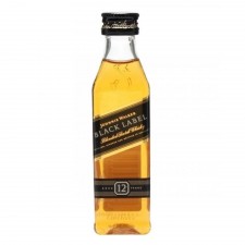 Johnnie Walker Black Label 12yr Blended Scotch Whisky 40% 5cl