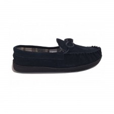 Jo & Joe Mens New England Slippers in Navy