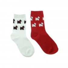 Glen Appin Kid's 'Scottie Dog' Socks (2 pack)