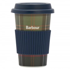 Barbour Tartan Travel Mug in Classic Tartan